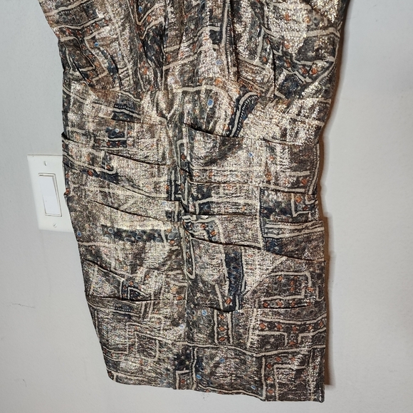 NWT Isabel Marant × H&M Silk mini dress. Cutout elastic back. Size 4. - Picture 17 of 17